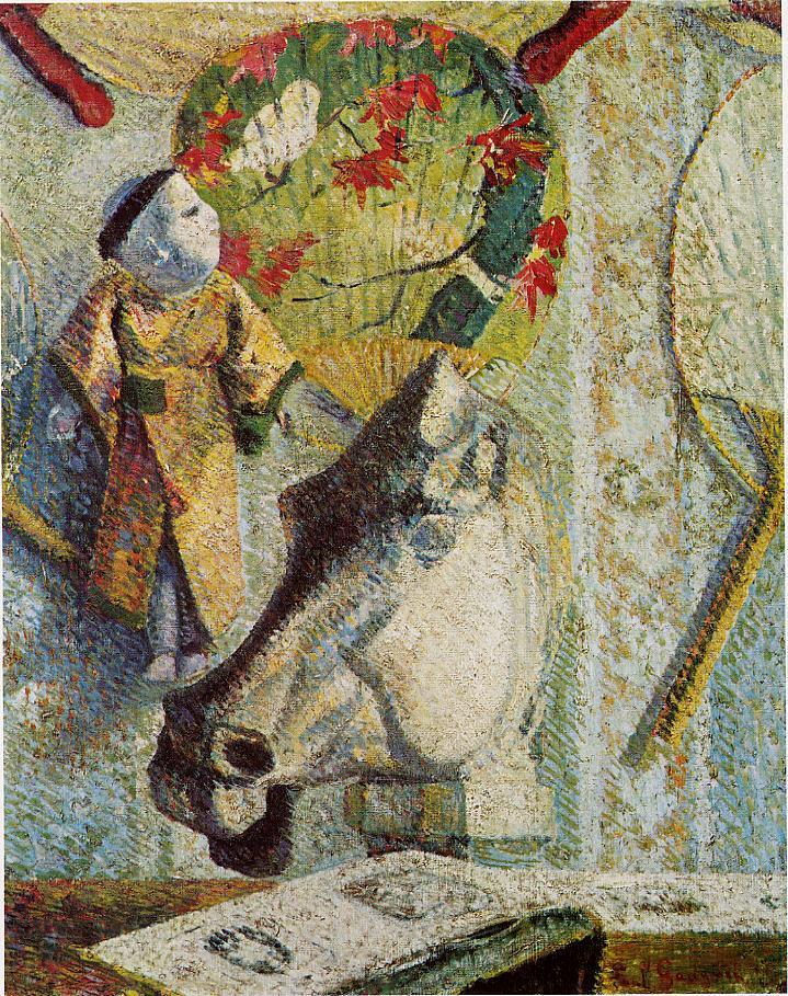 Still Life with Horses Head - Paul Gauguin Painting